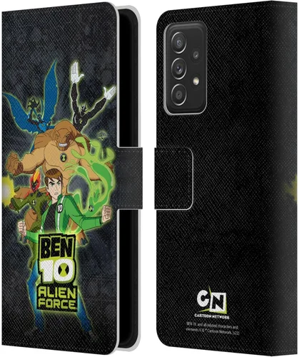 Miniatura 8 de Head Case Designs Officially Licensed Ben 10: Alien Force Ben's Jacket Graphics Leather Wallet Case Compatible with Samsung Galaxy A53 5G (2022)
