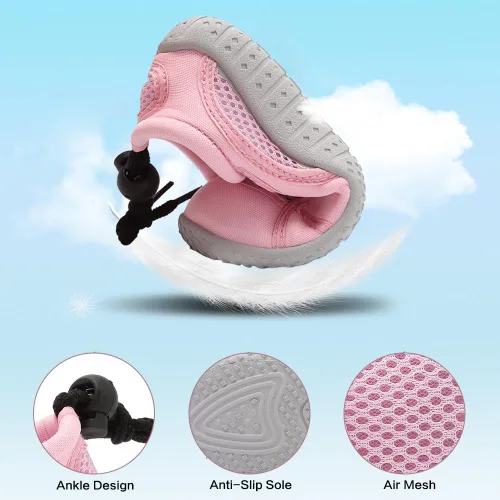Miniatura 5 de CIOR - Zapatos acuáticos para niños pequeños, para piscina, playa, deportes, de secado rápido, zapatos atléticos para niñas y niños