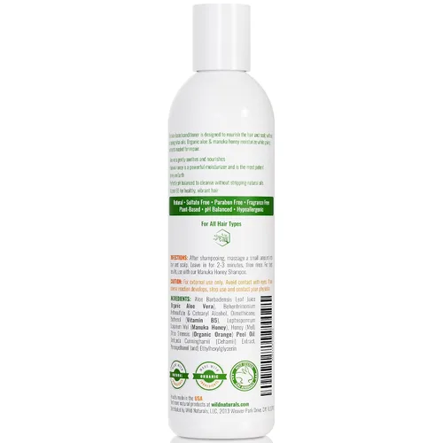 Miniatura 9 de Acondicionador hidratante natural para el cuero cabelludo seco y con picazón, acondicionador hidratante sin sulfatos para la caspa con aloe vera