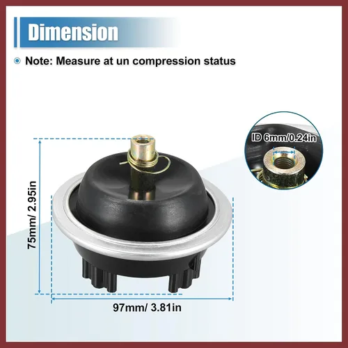 Miniatura 7 de Actuador de vacío diferencial delantero 4WD de tracción en las 4 ruedas 25031740 para Chevrolet S10 Blazer para GMC S15 Jimmy Sonoma 83-04