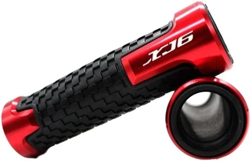 F for Yamaha XJ6 XJ-6 Motorcycle Accessories 7/8" 22mm Handlebar Grips Handle Grip Protector Handle Bar Y (Color : Red)