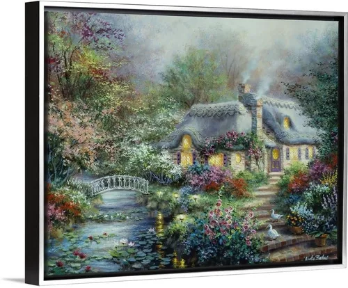Miniatura 8 de CANVAS ON DEMAND Nicky Boehme - Lienzo decorativo para pared, diseño contemporáneo, decoración del hogar, paisaje, obra de arte natural, 14 x 11