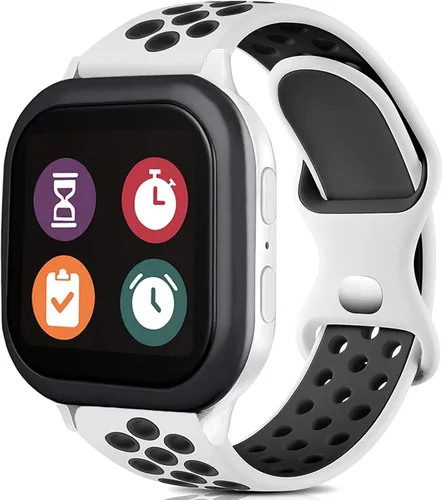 Miniatura 7 de Correa deportiva de silicona compatible con Gizmo Watch 3 Adventure 3 2 1/Gabb Watch 3e 3 2 1/syncup/Cosmo JrTrack Watch Band, 0.78 pulgadas suave