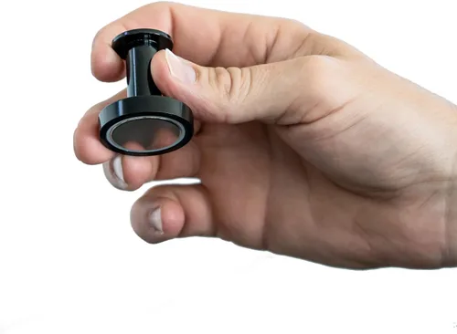 Miniatura 9 de Mavoro Ganchos magnéticos fuertes para colgar abrigos y bolsas. Juego de 2 ganchos magnéticos negros resistentes, 52 imanes de tierras raras