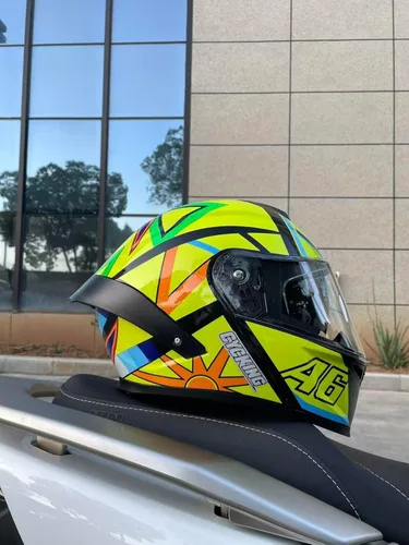 Miniatura 3 de Modular Motorcycle Helmet, Flip Up Full Face Helmet with Dual Visor & Smoked Sunshield, DOT Approved Street Bike Helmet for Men & Women, Quick