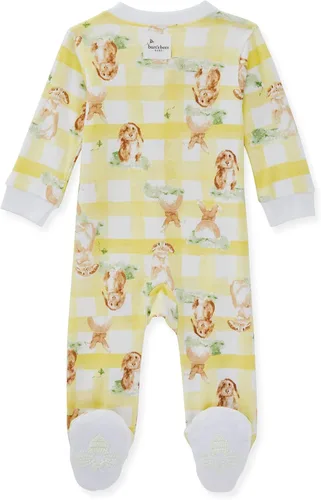 Miniatura 2 de Burt's Bees Baby - Pijama de una pieza (enterizo) de bebé de 100% algodón orgánico con cremallera frontal, para dormir
