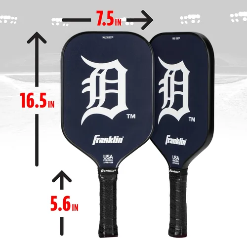 Miniatura 2 de Franklin Sports Palas de Pickleball del Equipo MLB - Palas de Pickleball con Logo y Colores Oficiales del Equipo de Béisbol MLB + Serie de Firma