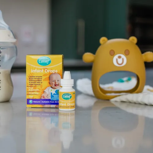 Miniatura 6 de Colief Ayuda digestiva infantil Gotas de gas para bebés Alivio natural y seguro de gases infantiles Reduce los cólicos del bebé, hinchazón