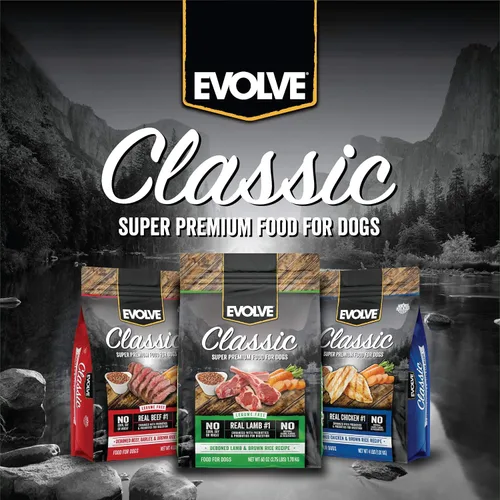 Miniatura 6 de Evolve Classics - Comida para perros con receta de cordero y arroz integral, 3.75 libras