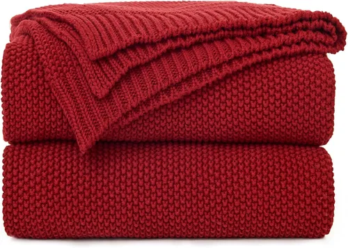 Miniatura 19 de Longhui bedding - Manta de punto trenzado de algodón amarillo mostaza para sofá cama, mantas de punto ligeras decorativas para el hogar con bolsa
