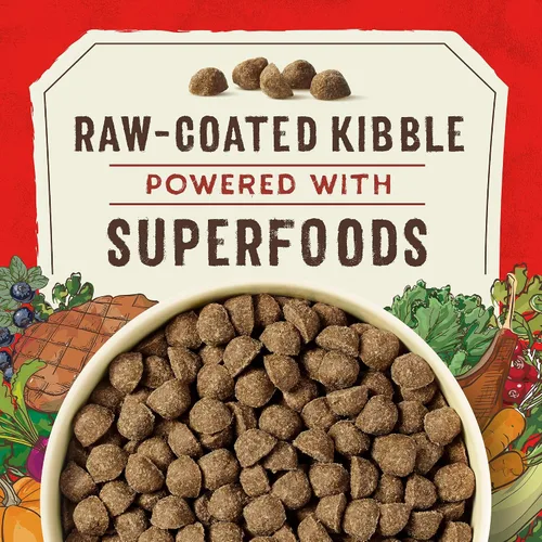 Miniatura 2 de Stella & Chewy's SuperBlends Granos Saludables Crudos con Recubrimiento Hígado de Res Alimentado con Pasto, Receta de Hígado de Res y Cordero
