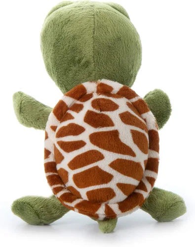 Miniatura 10 de The Petting Zoo Peluche de tortuga marina, regalos para niños, animales del océano de ojos brillantes, juguete de peluche de tortuga marina de 9