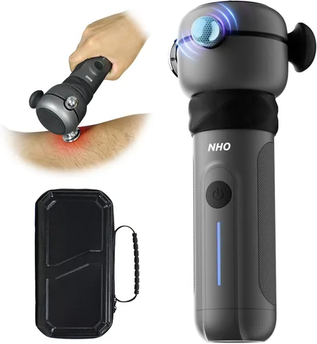 NHO Pistola de masaje, masajeador de terapia para cuello, espalda, mano, brazo y pies alivio del dolor, masajeador de cuello, pistola de liberación,