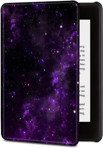 Miniatura 18 de BVDIKMI Funda para Kindle de 6 pulgadas (versión 11ª generación 2022), funda delgada de piel sintética con encendido y apagado automático para Retro