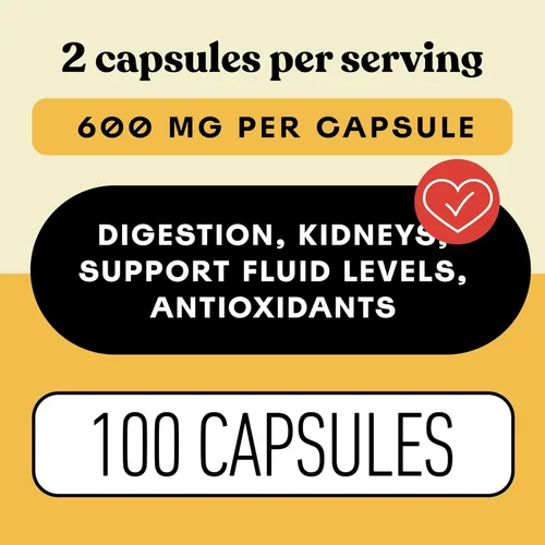 Miniatura 6 de Complete Natural Products Cápsulas de raíz de diente de león puras y orgánicas - Cápsulas de 600 mg 100 píldoras Raíz de diente de león seca