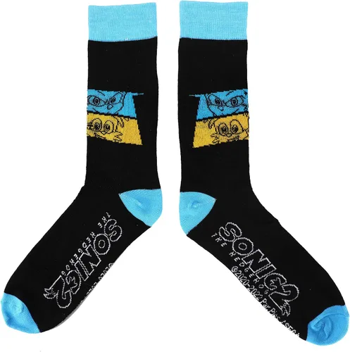 Miniatura 2 de Bioworld Sonic the Hedgehog Athletic Crew Socks for Men
