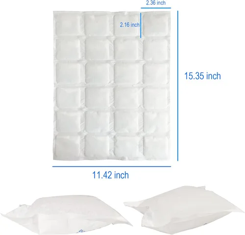 Miniatura 6 de Bolsas de hielo reutilizables para enfriar bolsa de hielo seco para envío de alimentos congelados y alimentos perecederos y almacenamiento y correo