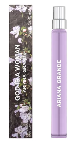Ariana Grande Dios es una Mujer Eau de Parfum – Fragancia de Almizcle Frutal para Mujeres – Perfume para Mujeres con Notas de Lirio, Pera, Vainilla