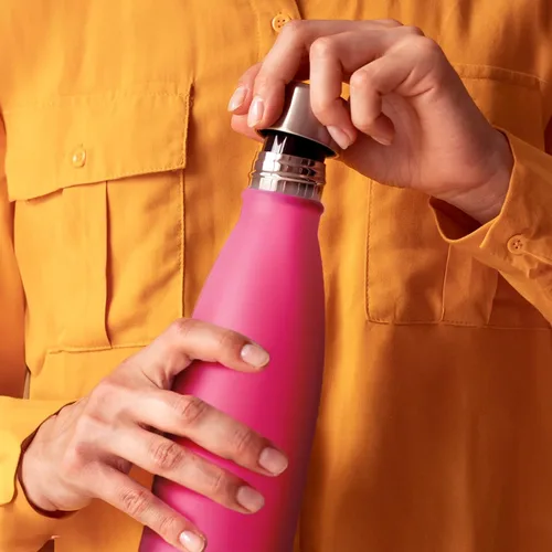 Miniatura 5 de Mont-Clair H2O - Botella de agua de acero inoxidable aislada al vacío, sin BPA, botella de bebidas frías 12 horas y calientes las 24 horas, metal