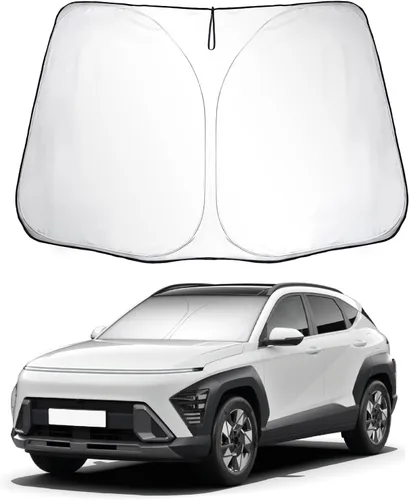 Miniatura 36 de SKTU 2016-2025 2026 XC90 Parasol para parabrisas delantero para Volvo XC90 2016-2025 2026, parabrisas plegable para bloquear los rayos UV y el calor