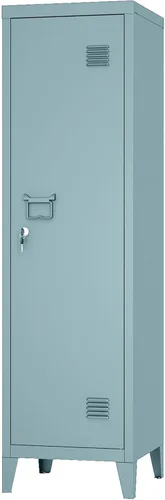 MIOCASA Armario de Metal Gabinete de Oficina para el Hogar Armarios de Almacenamiento con Puertas y Estantes Archivador con Cerradura Organizador