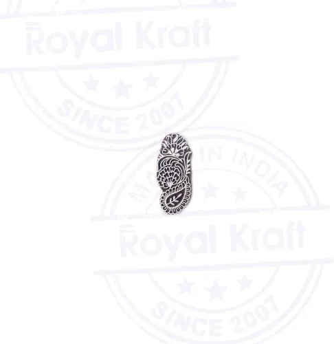 Miniatura 2 de Royal Kraft Sellos de madera DIY tela, textil, arcilla, cerámica, papel, bloques de impresión de henna THAtag012