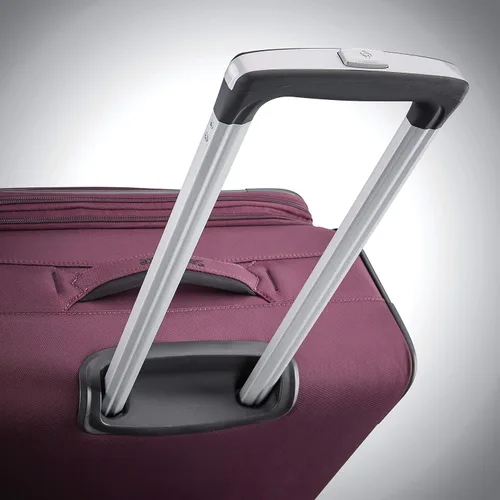 Miniatura 3 de Samsonite Ascella X Softside - Equipaje expansible con ruedas giratorias, Ciruela