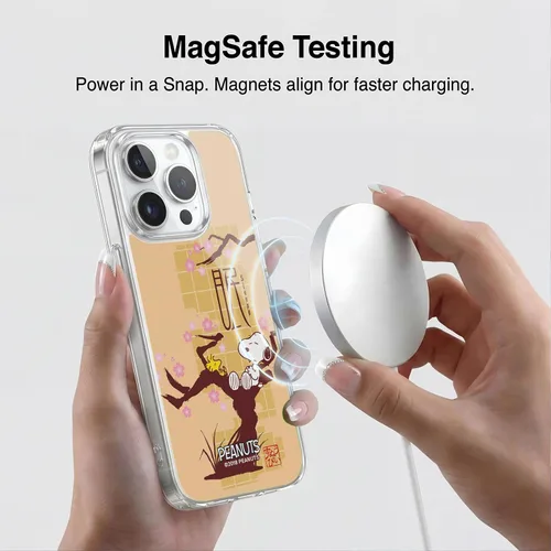 Miniatura 454 de Carcasa de gel para iPhone 7 Plus/iPhone 8 Plus, diseño de Snoopy Oriental de Peanuts, Badges