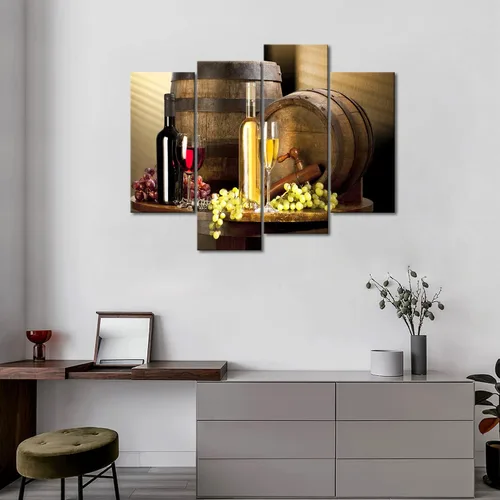 Miniatura 3 de Cuadros de vinos y uvas para la pared, de First Wall Art, decoración moderna para el hogar