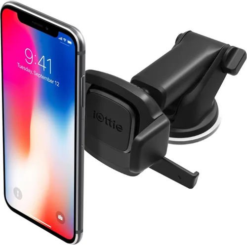 Miniatura 8 de iOttie Easy One Touch Mini Soporte de ventilación de aire para iPhone Xs Max R 8 Plus 7 Samsung Galaxy S10 E S9 S8 Plus Edge, Note 9 y otros
