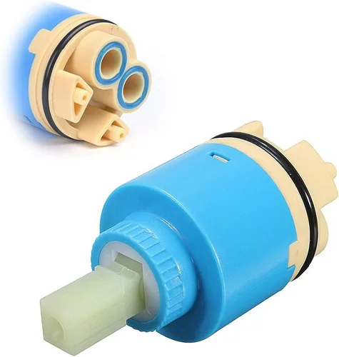 Miniatura 3 de Cartucho de repuesto para válvula de grifo, cartucho de disco de cerámica para lavabo de cocina de una sola manija, piezas de grifo de baño