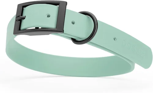 Miniatura 63 de Dogline Biothane - Collar impermeable para perro con hebilla de liberación rápida, resistente cincha de nailon recubierta con resistente y a prueba