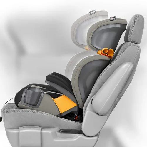 Miniatura 9 de Chicco KidFit Zip Plus Asiento Elevador para Auto 2 en 1 con Posicionamiento de Cinturón, Asiento Elevador sin Respaldo y con Respaldo Alto