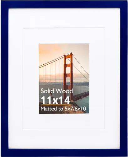 Miniatura 172 de KINLINK 3.5x5 Picture Frame, Ash Black Solid Wood Frame with Plexiglass for Table Top and Wall Mounting, Photo Frame for Horizontal or Vertical