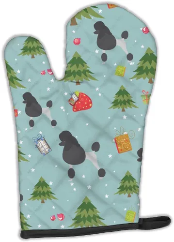 Miniatura 19 de Caroline's Treasures BB4872OVMT - Guante de horno de Navidad Affenpinscher resistente al calor, grueso para sartenes calientes y horno, manopla