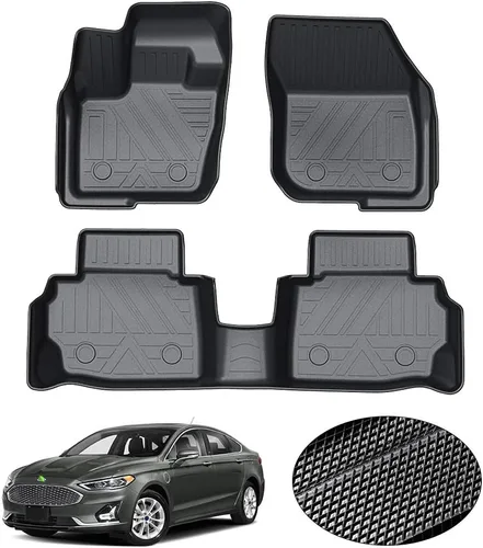 Miniatura 47 de KUST Alfombrillas de suelo personalizadas para Nissan Titan 2017-2024/Nissan Titan XD Crew Cab 2016-2024