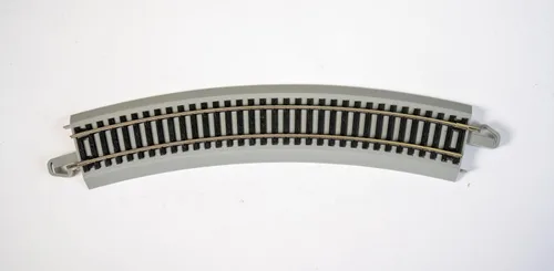 Miniatura 2 de Bachmann Trenes - PISTA A PRESENTACIÓN E-Z RADIUS CURVA 18" - A GRANEL (50 pcs) - Riel Níquel Plata con Roadbed Gris - Escala HO