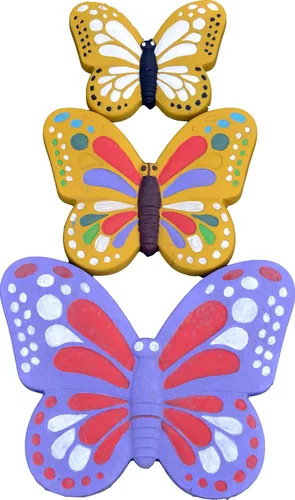 Miniatura 8 de SvitMolds Molde de hormigón Mariposa Yeso Hormigón Paso a paso de piedra Moth Garden Path (D53)