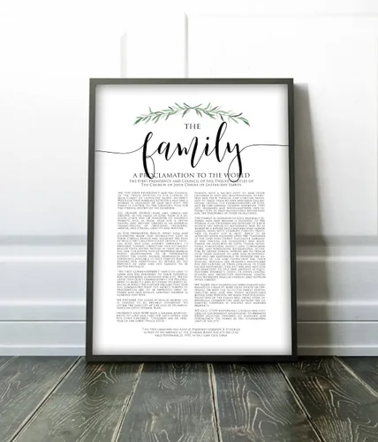Miniatura 8 de NATVVA Póster de pared con texto en inglés «The Living Christ Wall» (El Cristo Viviente) con hojas verdes, arte para la pared, lienzo, arte