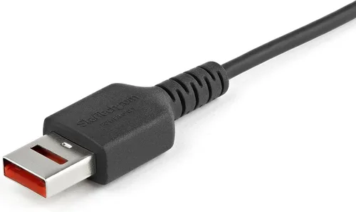 Miniatura 5 de Startech USBSCHAU1M - Cable de carga segura de 3 pies USB-A a Micro USB, bloqueador de datos, color negro