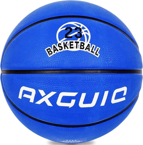 Baloncesto de goma gruesa para niños y jóvenes, tamaño 3/4/5/6/7, para exteriores, colorido, 22/25.5/27.5/28.5/29.5 pulgadas, para regalos de juegos