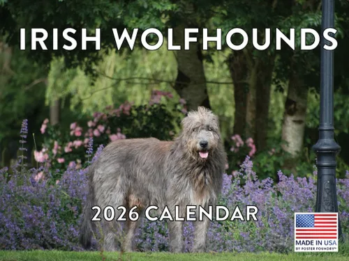 Miniatura 181 de Calendario de pared mensual 2025 Great Dane de 12 meses, fabricado en Estados Unidos