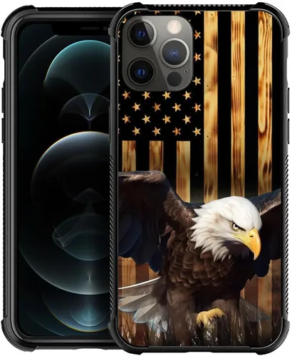 Miniatura 35 de Funda compatible con iPhone 12 Mini, fundas para mujeres y niñas, a prueba de golpes, antiarañazos, Betsy Ross de 13 estrellas, bandera Betsy Ross