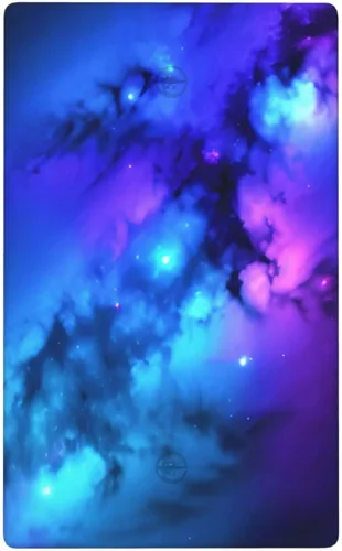 Miniatura 10 de Cubierta de placa de pared para interruptor de luz dúplex individual Galaxy para el hogar, dormitorio, cocina, decorativo, 4.5 x 2.76 pulgadas