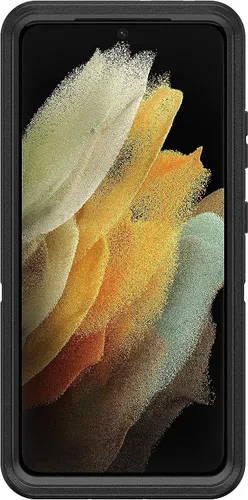 Miniatura 4 de OtterBox Funda para Galaxy S21 Ultra 5G (solo no es compatible con tamaños no Plus o grandes), serie Defender, color negro, resistente y duradero
