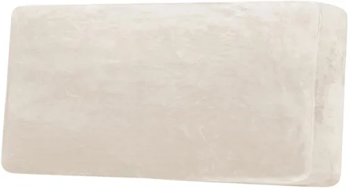Miniatura 75 de H.VERSAILTEX - Funda de terciopelo elástica y afelpada para protección de cojines de sofá biplaza, silla o sofá, 2 piezas, tamaño grande, color gris