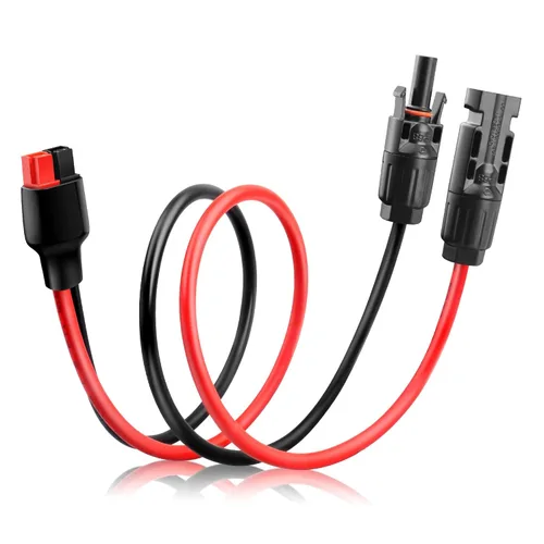Kit de conector de cable de panel solar 10 AWG, compatible con conector solar y conector Anderson para RV, Goal Zero Yeti, Renogy generador solar