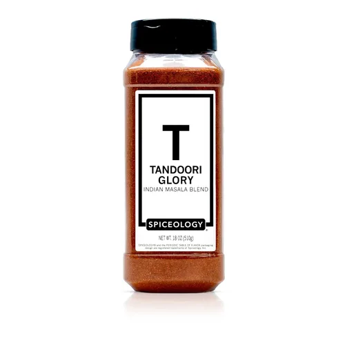 Spiceology - Tandoori Glory - Mezcla india Masala - Especias de curry y condimentos - Uso en: pollo, verduras, cordero, adobos, cerdo, mariscos,