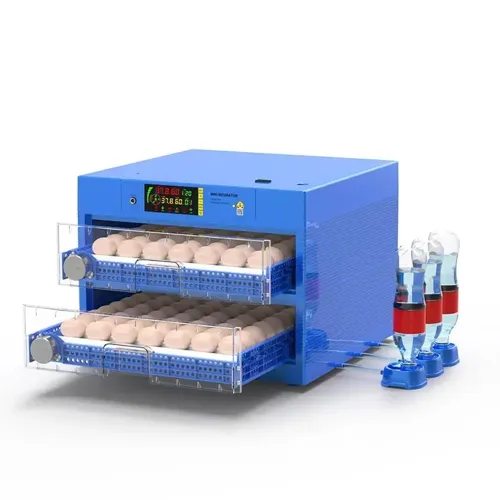 Incubadoras automáticas de huevos de gallina, máquina para criar aves de corral, girado automático de huevos LED de alta eficiencia y control de