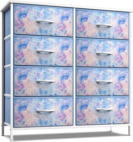 Miniatura 11 de Sorbus - Cómoda para niños con 8 cajones: mueble de almacenamiento en torre para dormitorio, pasillo, armario, organización de oficina, marco